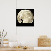 Nachts Golf Poster (Küche)