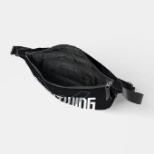 Nachts Hi-Tech-Name Graphic Bauchtasche (Offen)
