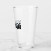 Nachts Hi-Tech-Name Graphic Glas (Links)