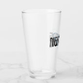 Nachts Hi-Tech-Name Graphic Glas (Rechts)