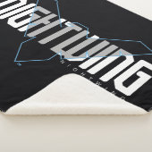 Nachts Hi-Tech-Name Graphic Sherpadecke (3/4)