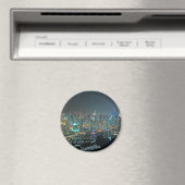 Nachts in Dubai, Vereinigte Arabische Emirate Magnet (In Situ (Geschirrspüler))
