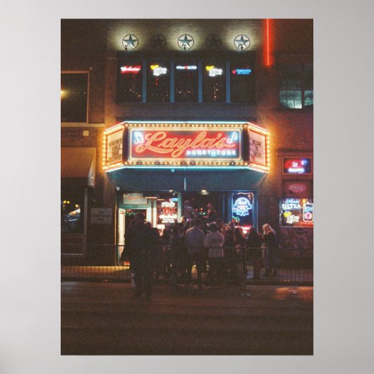 Nachts in Layla Poster (Vorne)