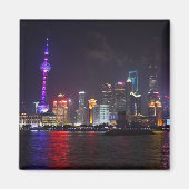 Nachts in Shanghai Magnet (Vorne)