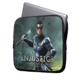 Nachts Laptopschutzhülle (Vorderseite Links)