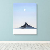 Nachts Leinwanddruck (Insitu (Holzboden))