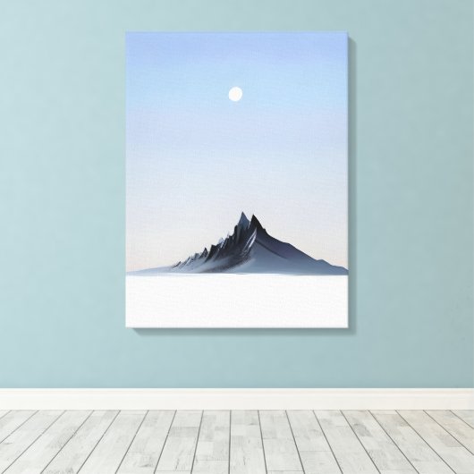 Nachts Leinwanddruck (Insitu (Holzboden))