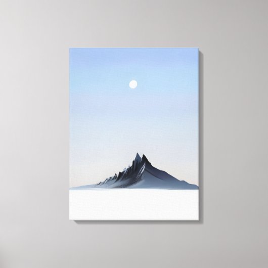 Nachts Leinwanddruck (Vorderseite)