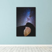 Nachts Milchstraße, Kalifornien Leinwanddruck (Insitu (Holzboden))