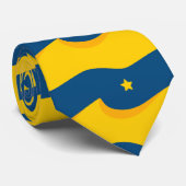 Nachts nahtlose Wüste Krawatte (Gerollt)