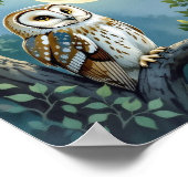 Nachts Poster (Ecke)