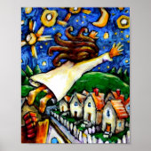 Nachts Print Poster (Vorne)