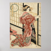 Nachts Regen um 22.00 Uhr Poster (Vorne)