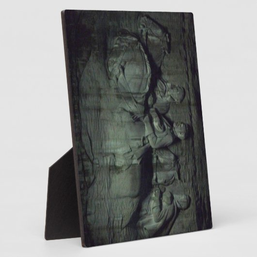 Nachts Steinberg in Georgien tragen Fotoplatte (Seite)