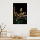 nachts venezianisch poster (Küche)