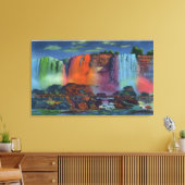 Nachts zu Fuß zur Höhle der Winde Leinwanddruck (Insitu (Wohnzimmer))