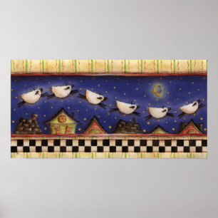 Nachtschafe - Plakat