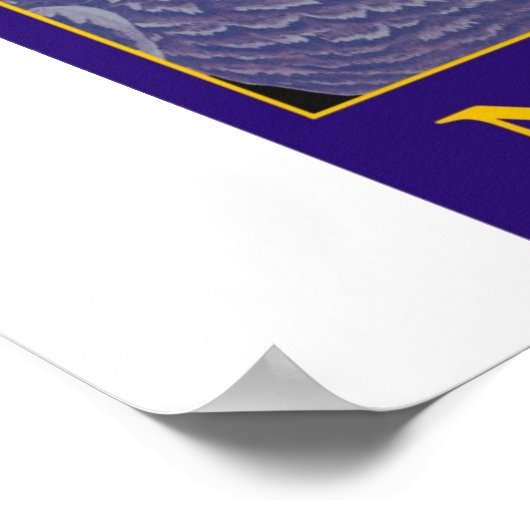 Nachtschale Poster (Ecke)