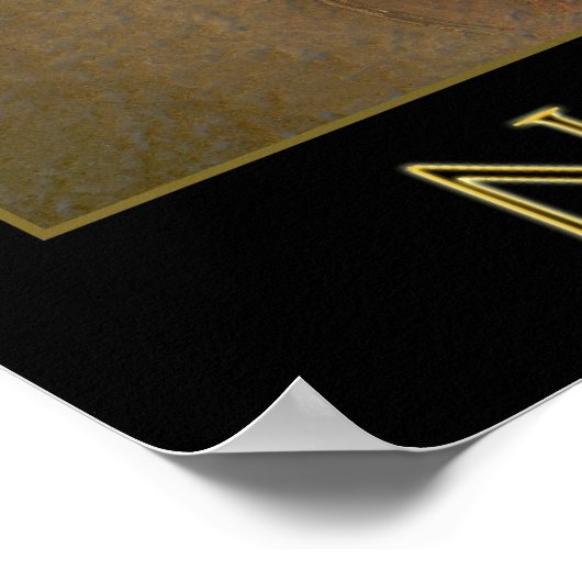 Nachtschale Poster (Ecke)