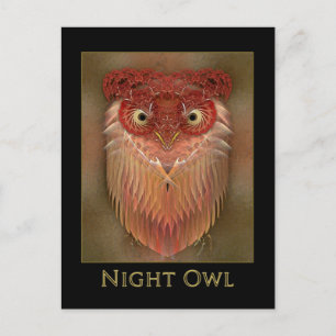 Nachtschale Postkarte