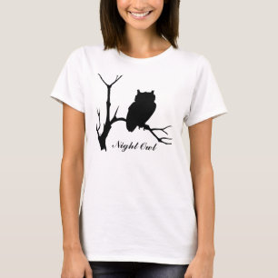 Nachtschale: Silhouette T - Shirt