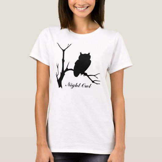 Nachtschale: Silhouette T - Shirt (Vorderseite)