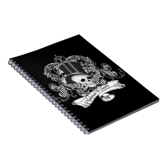 Nachtschattengesellschaft (dunkle Farben) Notizblock (Rechte Seite)