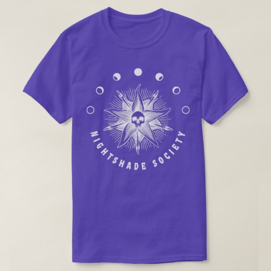 Nachtschattengesellschaft T-Shirt (Design vorne)