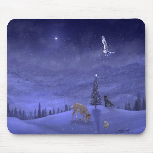 Nachtschau Mousepad (Vorne)