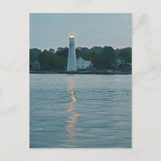Nachtschau Postkarte (Vorderseite)
