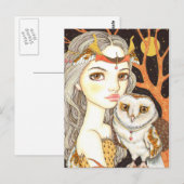 Nachtschau Postkarte (Vorne/Hinten)