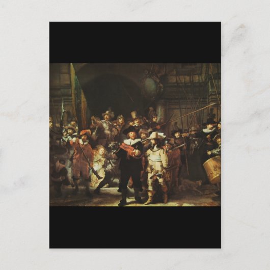 Nachtschau Postkarte (Vorderseite)