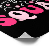 Nachtschicht Crew Kindergarten Kinderspielplatz Sk Poster (Ecke)