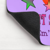Nachtschicht Funktelegrafie-MOND Stock-Mann Mousepad (Ecke)