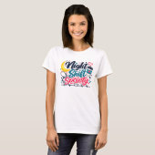 Nachtschicht Gesellschaft T-Shirt (Vorne ganz)