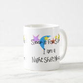 Nachtschicht-Krankenschwester-Geschenke Kaffeetasse (VorderseiteRechts)