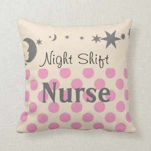 Nachtschicht-Krankenschwester-Kissen Kissen