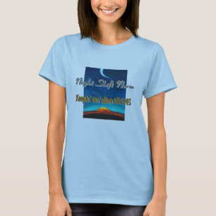Nachtschicht-Krankenschwester-T - Shirt