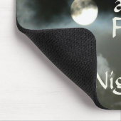 Nachtschicht Meine Nächte sind Vollmond-Maus-Pad Mousepad (Ecke)