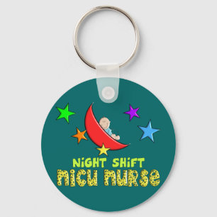 Nachtschicht NICU KRANKENSCHWESTER Geschenke Schlüsselanhänger