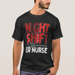 Nachtschicht Notfallmedizinische Krankenpflege ER T-Shirt