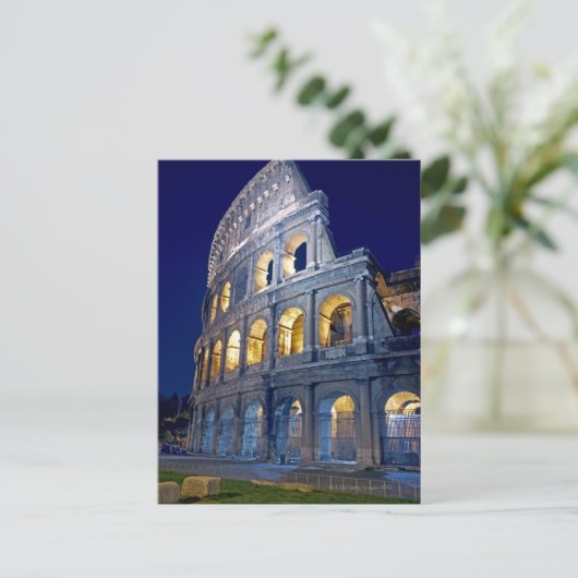 Nachtschicht Postkarte (Stehend Vorderseite)