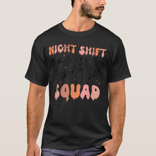 Nachtschicht SQuad T-Shirt (Vorderseite)