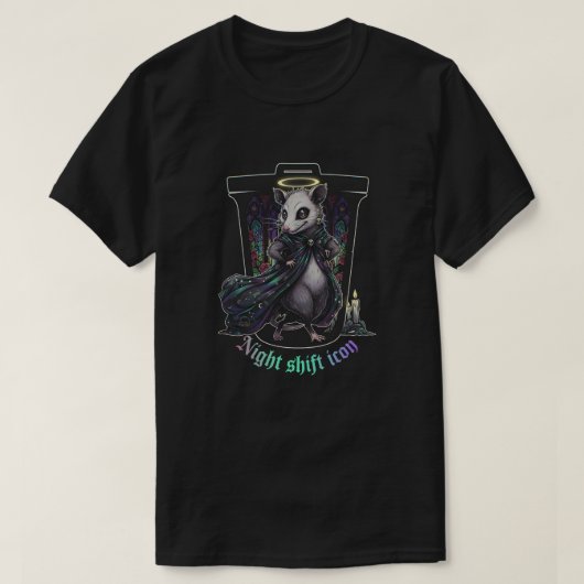 Nachtschicht-Symbol T-Shirt (Design vorne)