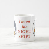 Nachtschicht-Tasse Kaffeetasse (Mittel)