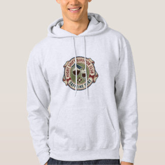 Nachtschicht-Überlebender-Club Koffein Krankenschw Hoodie