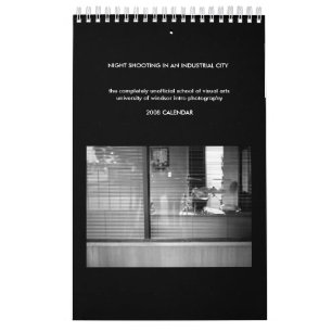 NACHTschießen IN EINER INDUSTRIELLEN STADT Kalender
