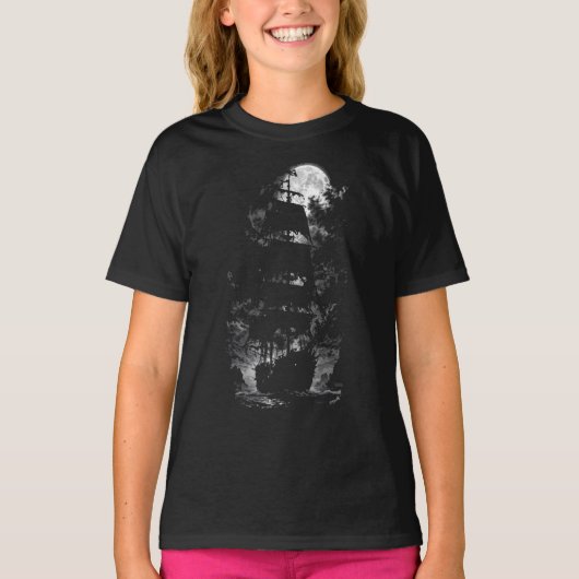 Nachtschiff T-Shirt (Vorderseite)