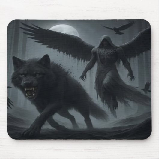 Nachtschläger Mousepad (Vorne)