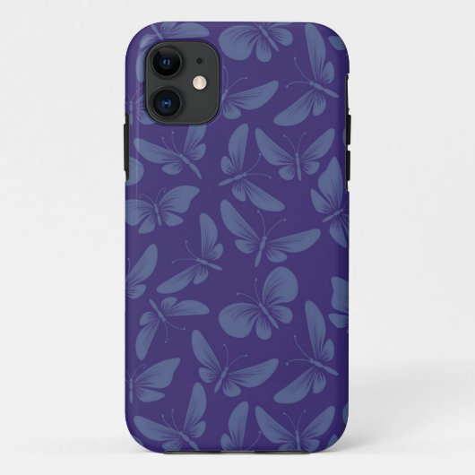 Nachtschmetterlinge Case-Mate iPhone Hülle (Rückseite)